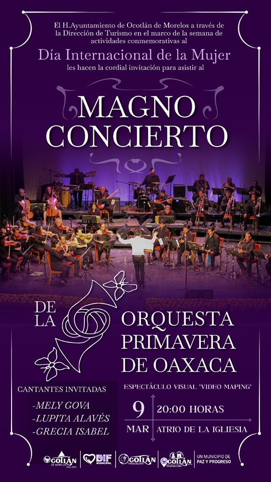 MAGNO CONCIERTO DE LA ORQUESTA PRIMAVERA DE OAXACA 🎻